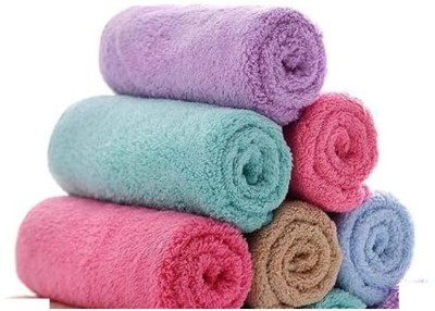 RATI HANDICRAFTS Cotton 300 GSM Face Towel(Pack of 6)