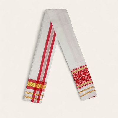 ASSAM GAMCHA Polycotton, Cotton 90 GSM Bath, Face, Hand, Sport Gamcha