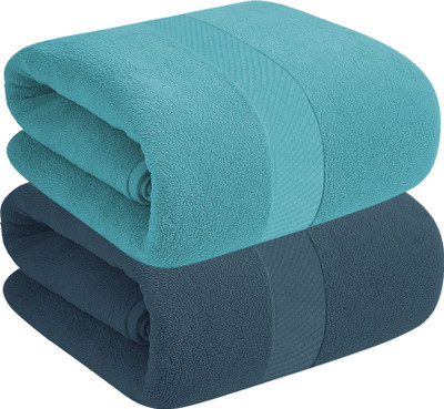 HOUSE OF TERRY Cotton 450 GSM Bath Towel(Pack of 2)