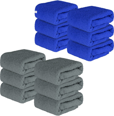 HOMESTIC by Kuber Industries Microfiber 250 GSM Face Towel(Pack of 12)