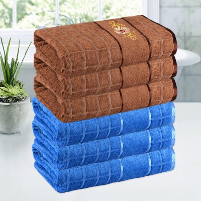 KUBER INDUSTRIES Microfiber 350 GSM Bath Towel(Pack of 6)