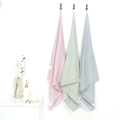 ThirstyTowel Cotton 285 GSM Bath Towel(Pack of 3)