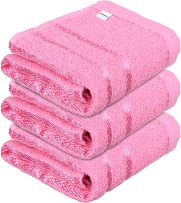 HOMESTIC Cotton 400 GSM Face, Hand Towel Set(Pack of 3)