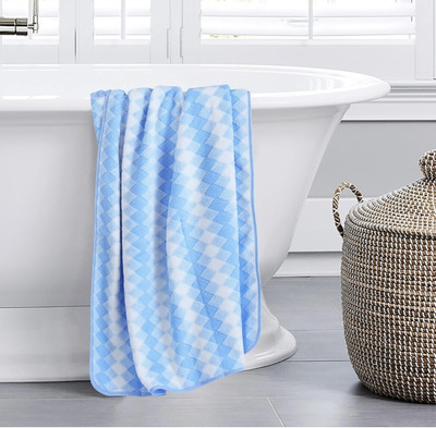 SHIVA Microfiber 400 GSM Bath, Beach, Face, Hair Towel