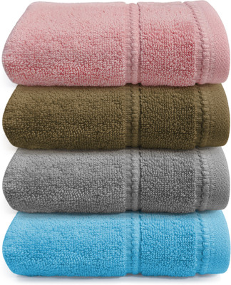 HOUSE OF TERRY Cotton 400 GSM Hand Towel Set(Pack of 4)