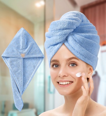 Sunvibe Microfiber 500 GSM Hair, Bath Towel(Pack of 2)