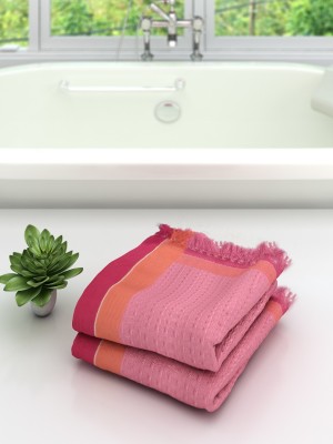 Athom Living Cotton 210 GSM Bath Towel Set(Pack of 2)