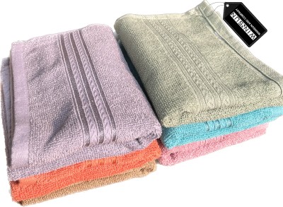 WINNSUN Cotton 500 GSM Face, Sport, Hand Towel Set(Pack of 6)