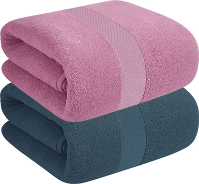 HOUSE OF TERRY Cotton 450 GSM Bath Towel(Pack of 2)