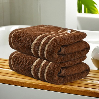 HOMESTIC Cotton 350 GSM Face Towel Set(Pack of 2)