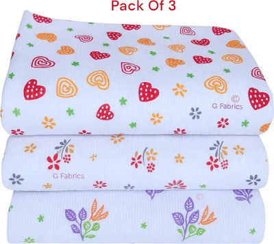 G Fabrics Cotton 550 GSM Bath, Beach, Face, Hair, Hand, Sport Towel Set(Pack of 3)