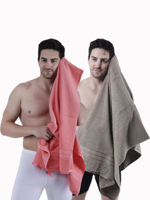 Dollar Cotton 400 GSM Bath Towel Set(Pack of 2)