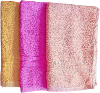SHIV SAKTI CREATION Cotton 65 GSM Hand Towel(Pack of 3)