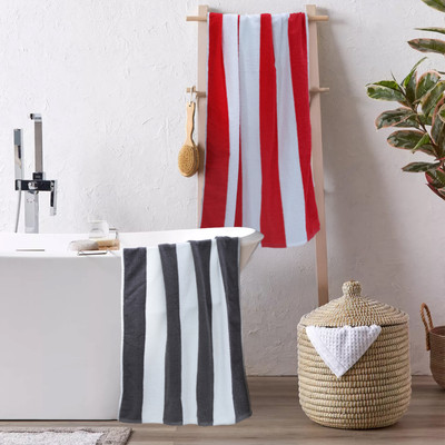STATUS Microfiber 200 GSM Bath Towel Set(Pack of 2)