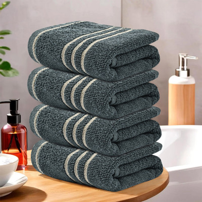 KUBER INDUSTRIES Cotton 350 GSM Face Towel Set(Pack of 4)