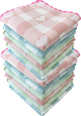 Satisfyn Cotton 400 GSM Face, Hand, Sport Towel Set(Pack of 12)