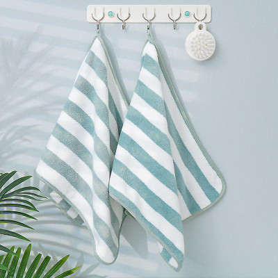 ADIYAL Microfiber 400 GSM Bath, Beach, Face, Hair, Hand, Sport Towel Set(Pack of 2)