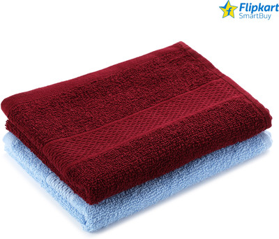 Flipkart SmartBuy Cotton 400 GSM Hand Towel Set(Pack of 2)