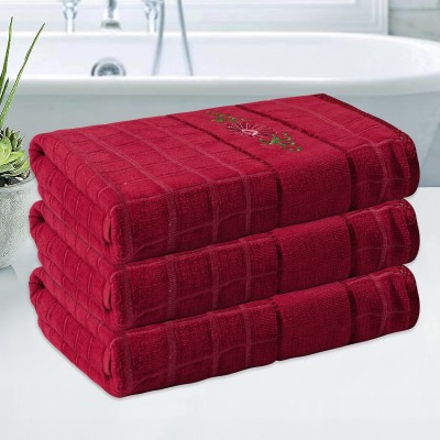 KUBER INDUSTRIES Microfiber 350 GSM Bath Towel(Pack of 3)