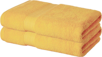 Shreejee Cotton 400 GSM Bath, Beach, Hair, Sport Towel(Pack of 2)