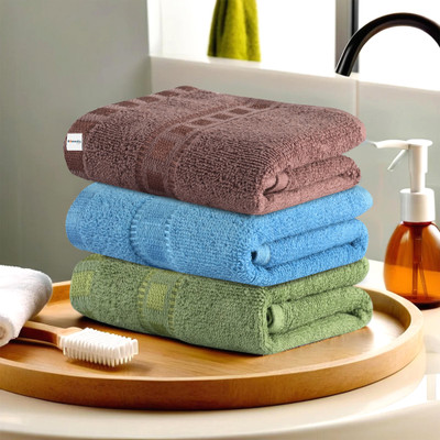 HOMESTIC by Kuber Industries Cotton 250 GSM Face, Hand Towel Set(Pack of 3)