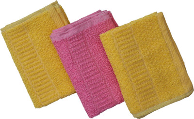 SPADESIND Cotton 450 GSM Hand Towel Set(Pack of 3)