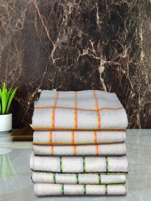 Athom Living Cotton 150 GSM Hand Towel Set(Pack of 6)