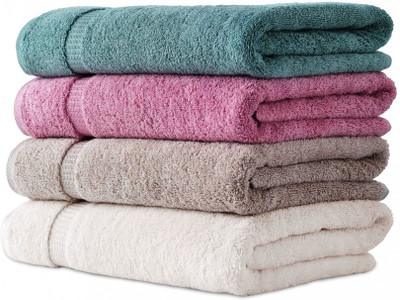 Freshfromloom Cotton 2000 GSM Bath Towel Set(Pack of 4)