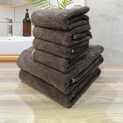 LABHAM Microfiber 450 GSM Bath Towel(Pack of 6)