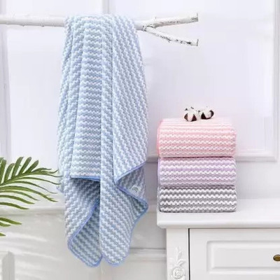 SJK Microfiber 300 GSM Bath Towel
