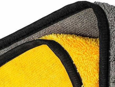 WebDealz Heavy Double Sided Microfiber Cloth for Cleaning MCT30x2.337 Sponge Wipe(Regular, Pack of 2)