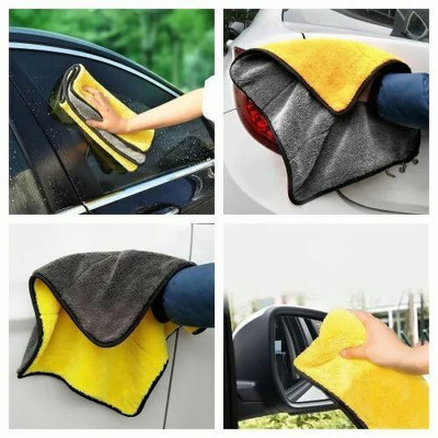 dixang Microfiber 600 GSM Hand Towel Set(Pack of 3)