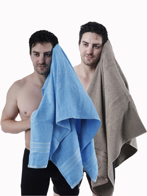 Dollar Cotton 400 GSM Bath Towel Set(Pack of 2)