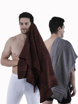 Dollar Cotton 400 GSM Bath Towel Set(Pack of 2)