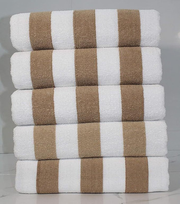 Hornbill Enterprises Cotton 500 GSM Bath, Beach, Face Towel Set(Pack of 5)
