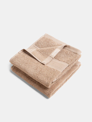 JOCKEY Cotton 500 GSM Hand Towel(Pack of 2, Nomad)