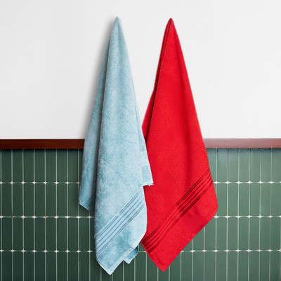 Himeya Cotton 380 GSM Bath Towel(Pack of 2)