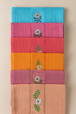 Friendora Cotton 280 GSM Bath, Hair, Hand, Face, Beach, Sport Towel Set(Pack of 6)