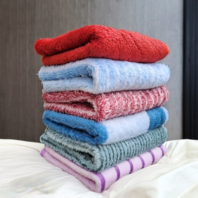 shegur's Microfiber 300 GSM Hand Towel(Pack of 6)