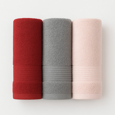 Dollar Bamboo 450 GSM Hand Towel Set(Pack of 3)