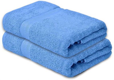 NICKSUN Cotton 500 GSM Bath Towel Set(Pack of 2)