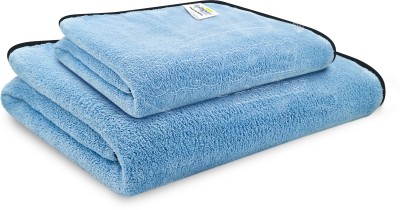 SOFTSPUN Microfiber 280 GSM Bath Towel(Pack of 2)