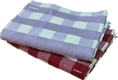 G Fabrics Cotton 300 GSM Bath, Beach, Face, Hair, Hand, Sport Towel Set(Pack of 2)