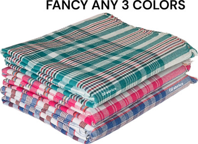 G Fabrics Cotton 300 GSM Bath, Beach, Face, Hair, Hand, Sport Towel Set(Pack of 3)