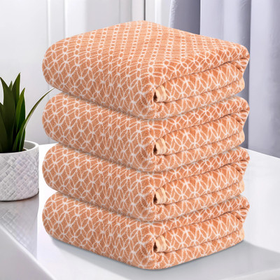 KUBER INDUSTRIES Microfiber 280 GSM Bath Towel(Pack of 4)