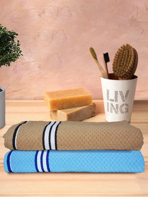 athom TRENDZ Cotton 400 GSM Bath Towel Set(Pack of 2)