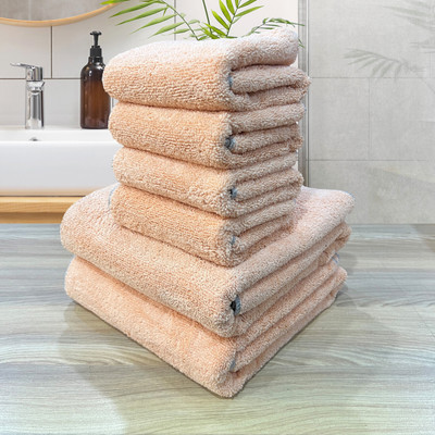 LABHAM Microfiber 450 GSM Bath Towel(Pack of 6)