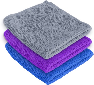 UMAI Microfiber 400 GSM Hand Towel(Pack of 3)