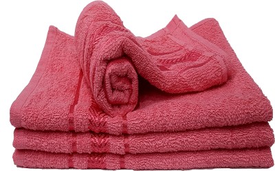 India Furnish Cotton 400 GSM Hand Towel(Pack of 4)