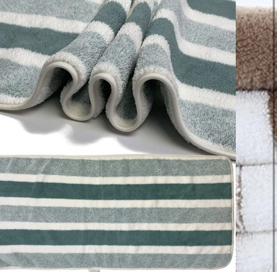 DECORHUB Microfiber 400 GSM Bath, Beach, Hair Towel(Pack of 2)